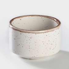 Porcelain sugar tower Punto Bianca, 300 ml, D = 10 cm