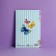 Postcard "Happy Birthday", butterflies, 12 × 18 cm