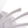 Causteen with FDD "Levante" LED 120W 3 modes 3000-6000k white 98x98x14 cm Bayerlux
