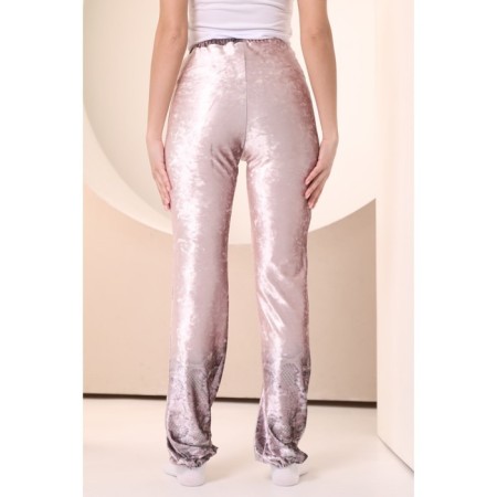 Female suit, size 44, pink color-12