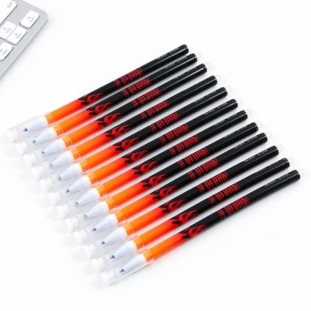 Pen meed blue paste 0.5 mm with a cap "I am fire"-6