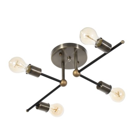 Chandelier 2250/4 E27 40W Black-Bronze 60x40x24 cm Bayerlux