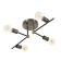 Chandelier 2250/4 E27 40W Black-Bronze 60x40x24 cm Bayerlux