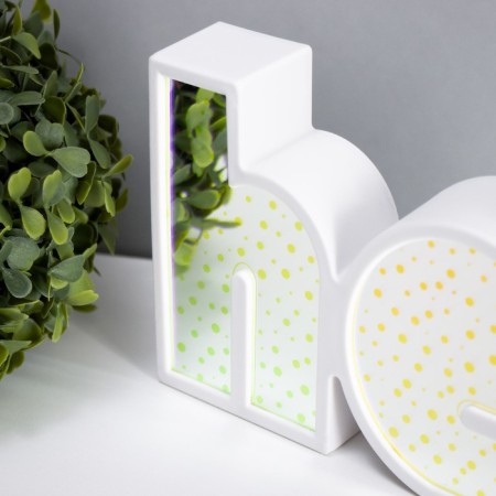 Hallow's nightlight Led usb from 3haa white batteries 36x13x4 cm Risalux-5