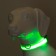 Collar with backlight size XL, Osh 52-60 x 2.5 cm, 3 glow modes Green