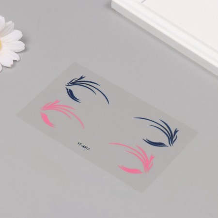 Plastic sticker on the face of "arrow. Grass" 13x13.5 cm-2