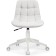 Computer chair Kelmi 1 plastic/eco -leather, white/white 51x61x78 cm