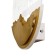 Bra "Snow Territory" LED 20W 4000k gold 24x24x4 cm