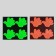 Reflective stickers "pen", 5.3 × 5.3 cm, 4 pcs on the sheet, color mix