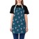 Apron of a kitchen with a fashionable “fashionable moose”, adjustable, size OS