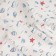 Muslim diaper, "stars and fish", size 120x120 cm