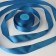 Satin tape, 25 mm × 33 ± 2 m, blue color No. 040