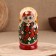 Matryoshka "Berry", yellow scarf, 5-doll, 16 cm