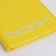 Cover for passport, yellow color