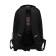 School backpack, 40 x 27 x 20 cm, Grizzly, ergonomic back, laptop department, black