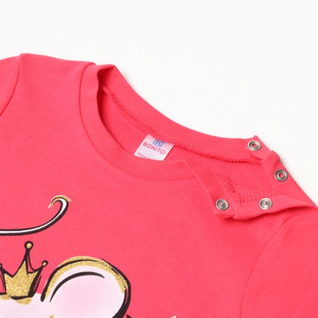 Longslit for the girl, raspberry color, height 92 cm-1