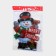 Decorative luminous jewelry (suspension) "Snowman" 32x23 cm