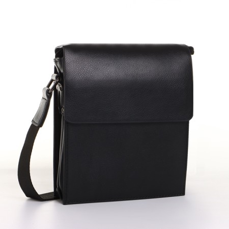 Male bag, black color-1