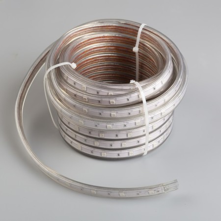 Ecola LED strip 14 × 7 mm, 10 m, IP68, SMD5050, 30 LED/m, 7.2 W/m, 220 V, RGB-5