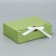 Gift folding box, packaging, "green", 16.5 x 12.5 x 5 cm