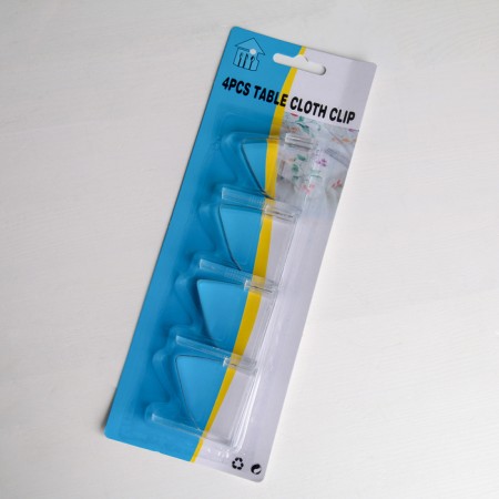 Clamps for the tableder "Holder", 4 pcs, color mix-2