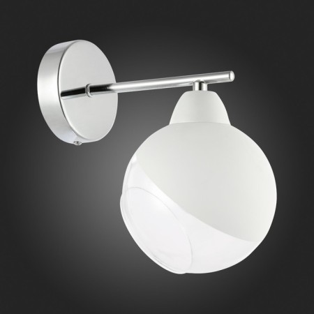 Wall lamp EVOLUCE. Sle102701-01. Giorte. 1x40 W, E14, 14x22.5 cm, chromium color-4