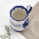 Morch "Morning Morning", 0.3 l, 11x12 cm, gzhel, porcelain