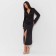 Women's silk dress Mist: Classic Collection p. 42, black color