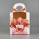Box the team "Flower message" 14 x 16 x 14 cm