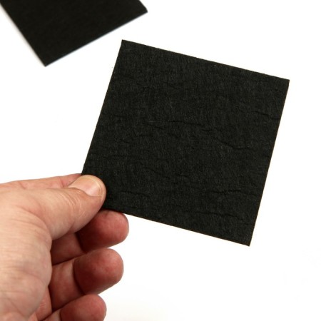 Furniture tundra, 85 x 85 mm, square, black, 2 pcs.-4