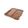 Carved backgammon "bears", from an array of beech, patina, 58 x 56 cm