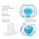 Nipple - Silicone dummy classic, from 6 months, with a cap, the color of the blue