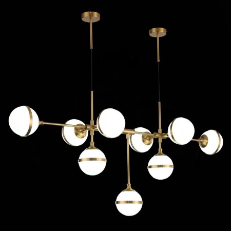 Suspension lamp ST LUCE. SL1157.303.09. Arbe. 9x40 watts, E14, 164x67x78 cm, bronze color-1