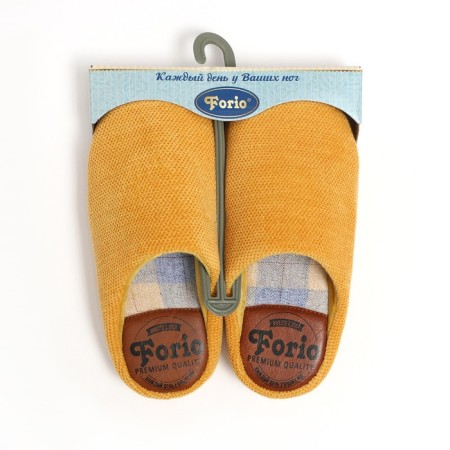 Women's slippers, yellow color, size 36-3
