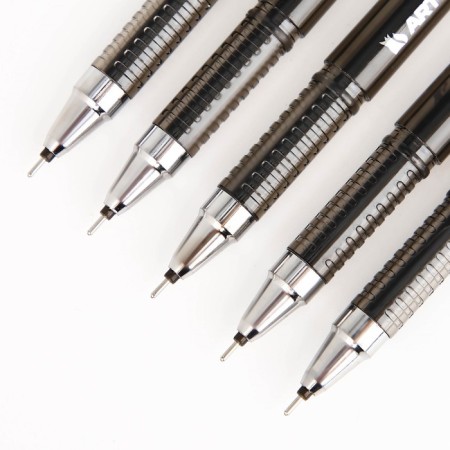 Handle write black blue paste 0.7 mm with ARTFOX cap.-1