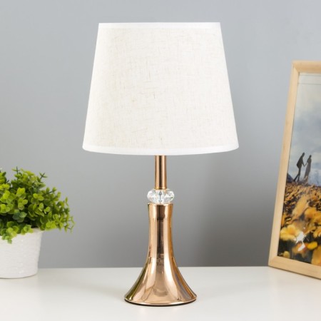 Board lamp "Padder" E27 40W gold 21x21x38 cm Risalux