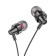 Hoco M90 headphones, wired, vacuum, Type-C, 1.2 m, black
