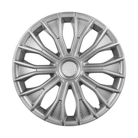 Wheel caps 15 "Voltek", silver, carbonate, set. 2 pcs-1