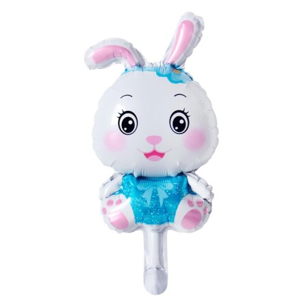 Foil ball 16 "Sweet bunny", blue