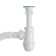 Siphon for the Anya Plast shell Varang VC1015, 1 1/4 "x 40 mm, with corrugation 40 x 40/50 mm