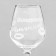 A glass for wine "Caution, bachelorette party!" engraving, 350 ml 9273722