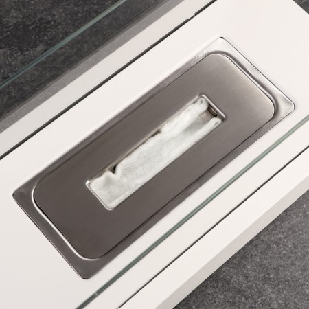 Desktop bio -rock 35x18x15cm, white-3
