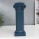 Polystone souvenir "Roman column" Blue 27x8x10cm