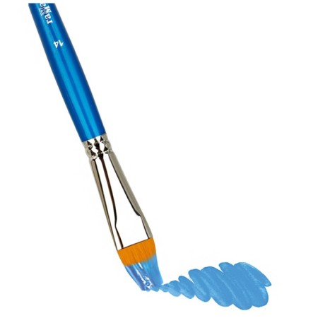 Synthetic brush, flat No. 14, "gamma"-3
