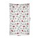 Decorative panel with photo printing "Black and white hearts", vertical, size 100x150 cm