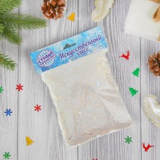 Artificial snow, 100 g, white color
