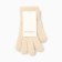 Minaku gloves, beige color, 21 cm