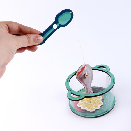 Locking game Sorter "Poster with soups"-11