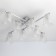 Ceiling Citilux Cutilux CL111180, 76.5x76.5x23.5 cm, 8x75W, E27, Gray color