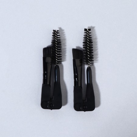 A set of makeup brushes "mini", 2 pcs, black color-6